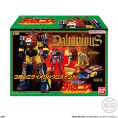 Bandai SMP Daltanious Future Robot Candy Toy Action Figure Cross-In Set in Stock