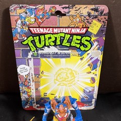 WINGNUT & SCREWLOOSE VINTAGE TMNT NINJA TURTLES FIGURE PLAYMATES 1990 CARDBACK