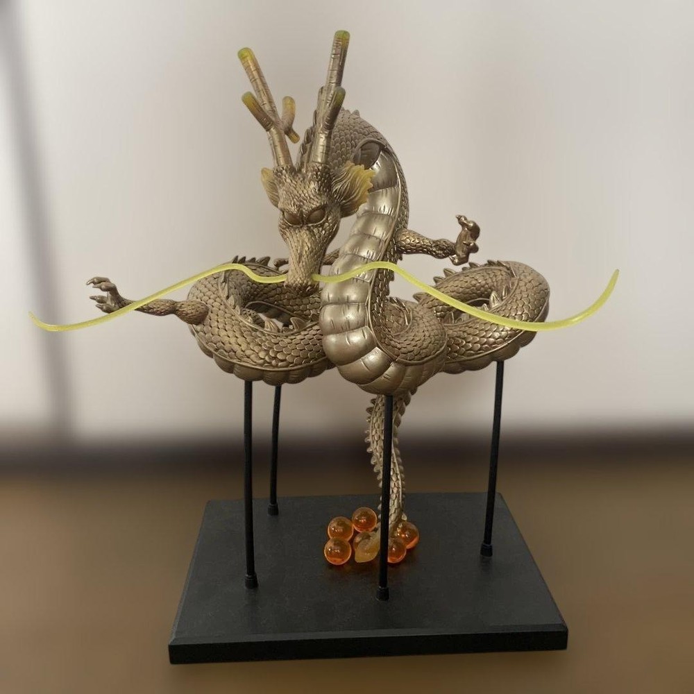 Dragon Ball Ichiban Kuji Garapon Gold Prize Shenron Figure (Not For Sale) Japan