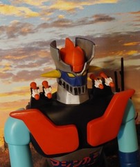 Mazinger Z Jumbo Hover Pilder + (4) Rockets – Repro – 3D Printed