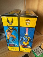 MAFEX No.099 Cyclops Comic Ver & No.096 Wolverine Comic Ver 2-Figure Set JAPAN