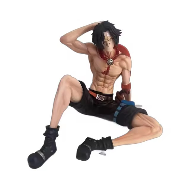 12cm Ace Anime Figure Portgas D Ace Action Figurine PVC Hassaikai One Statue
