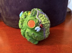 Vintage 1991 ERTL BLURP BALLS Croaky Bugchuck w/ Projectile Fly RARE