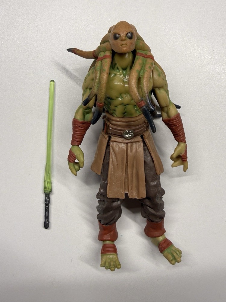 Star Wars 3.75” Hasbro Saga Collection Kit Fisto Clone Wars Loose