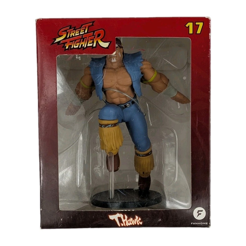 Fanhome Street Fighter T. Hawk Figure #17 Capcom Sealed New 102