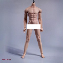 JIAOU DOLL 1/6 Seamless Male Body Doll Male Figure Fit 12″ Phicen Hot Toys