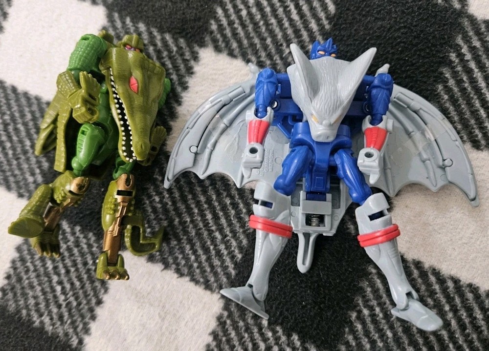 Transformers Beast Wars Optimus Primal Megatron 1996 Comic Pk. Mint