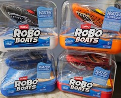 ZURU ROBO TURTLE, ROBO BOATS AND ROBO FISH