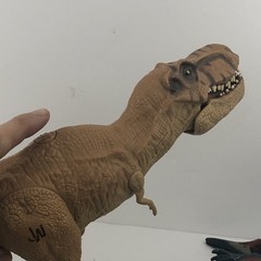 Lot Of 2 Jurassic World Dinos Tyrannosaurus T-Rex 16” + Pterodactyl 2015 2017
