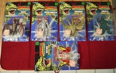 Set of 5 1994 GODZILLA Action Figures RODAN MOTHRA GHIDORAH MECHA GODZILLA NEW
