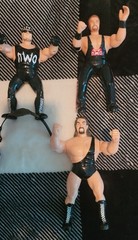 original san francisco toymakers wcw ring and nwo wrestlers