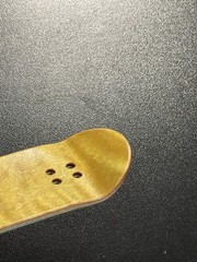 34mm Handmade Exotic Maple Wood Fingerboard Deck –100% Handcrafted in California