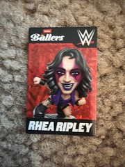 Zuru Ballers Mystery Rare WWE Rhea Ripley Action Pose 2026 Breakaway Table