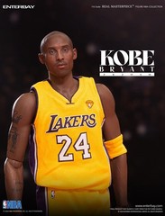 Enterbay NBA Los Angeles Lakers Kobe Bryant 24 2010 Real Masterpiece US Stock!!