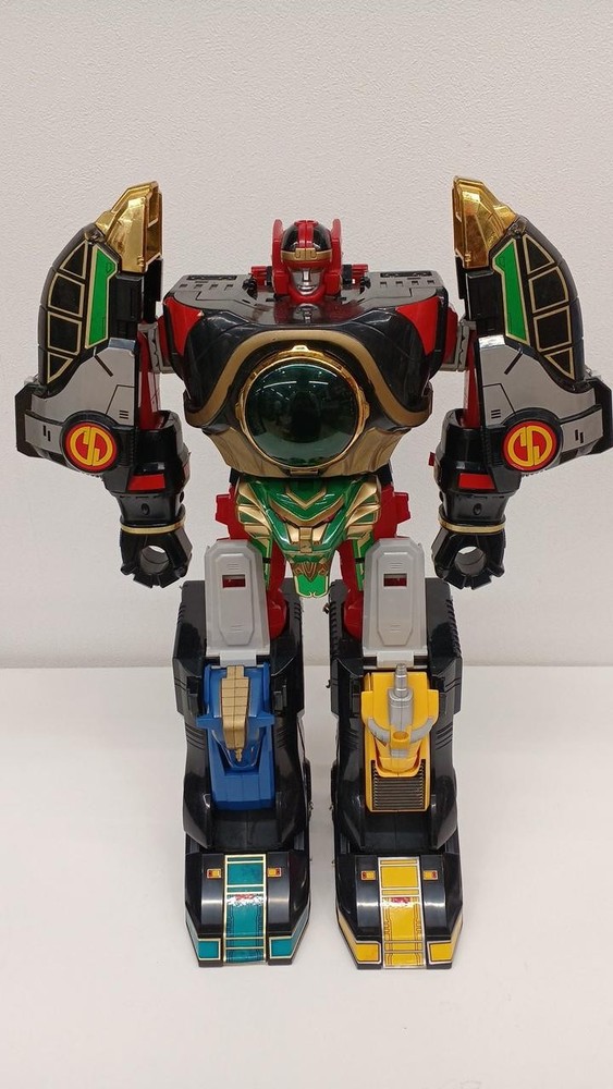 Bandai Dairenoh Robot Action Figure Black Red Gold Green Yellow Blue Toy Used