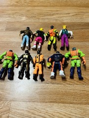 14, 80/90s Toy Lot Of CoolToys! James Bond JR. action figures! + Motu N Others!