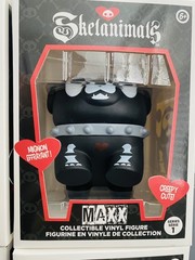Skelanimals Collectible Vinyl Figure Maxx the Bulldog NIB halloween gift