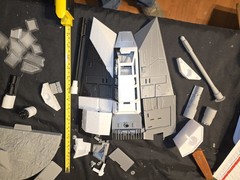 Star Wars 1/16 Scale 13″ Snowspeeder Model Kit Custom 3d Print W Stand