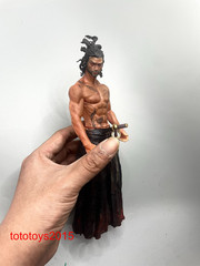 1:6 1:12 1:18 Samurai swordsman Miyamoto Musashi Head Sculpt Fit Male Figure