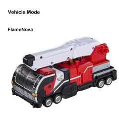 Metal Cardbot S FLAMENOVA Fire Car Transformer Robot Toy 2025 Flame Nova, 14+