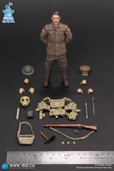DID XB80028 1/12 British Infantry Albert Solder Action Figure 6in Model