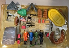 Vintage 1983 Galoob A Team Combat Headquarters Set With Box Incomplete Rare