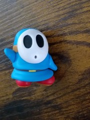 9-PK SHY GUY 4″ + 2.5″ Super Mario Nintendo Black Light Blue Green Red Yellow