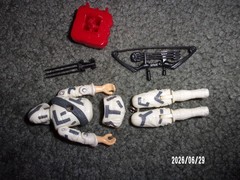 1988 GI Joe ARAH Cobra Storm Shadow Action Figure No Sword