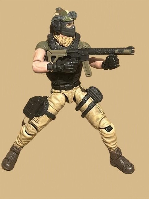 Joytoy/Planet Green Valley-Hybrid Custom US Army Ranger 3.75 inches