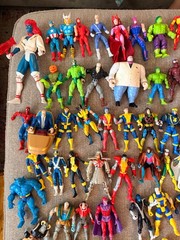 Vintage Assorted ACTION FIGURES LOT Marvel – 94 figures!!! – X-MEN