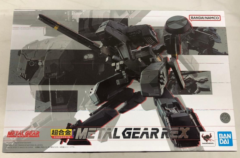 BANDAI CHOGOKIN METAL GEAR SOLID METAL GEAR REX 175mm ACTION FIGURE