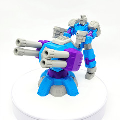 Executor Turret 1.0 | Robot Mech Action Figure | 3D Printed Articulated Toy