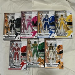 Hasbro Power Rangers Lightning Collection Mighty Morphin Lot Of 7