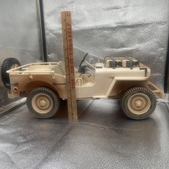 2002 Hasbro 1941 Willys MB Jeep 1:6 Scale 12” Figure Military Vehicle Vintage