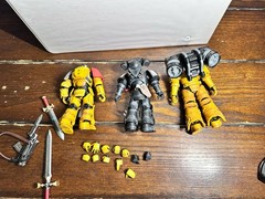 Joytoy Warhammer 40K Imperial Fists Black Templars Lot Sons Of Dorn 1/18 Figure