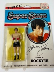 ERTL Super Stars Sylvester Stallone Rocky 3 Sealed Vintage Rare New Sealed