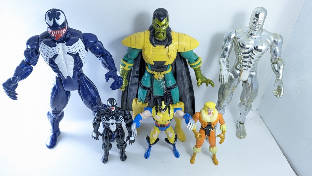 Lot Of Marvel Toybiz Figures Super Hero Villain Toys Vintage 90’s Bundle #7