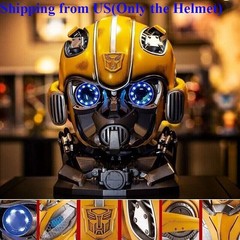 US Ship! Voice Control Killerbody 1:1 Bumblebee Mask Wearable Helmet New Gifts