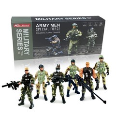 Army Men Action Figures,Soldiers Toys for Boys Age 47,Military Playset Action…