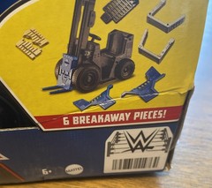 WWE Wrekkin Slam N Stack Forklift Brock Lesnar Figure ByMattel