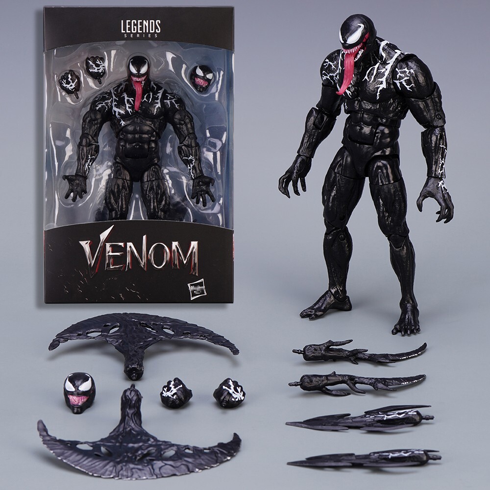 Spider-Man Marvel Legends Retro Venom Pulsecon HASCON Action Figure