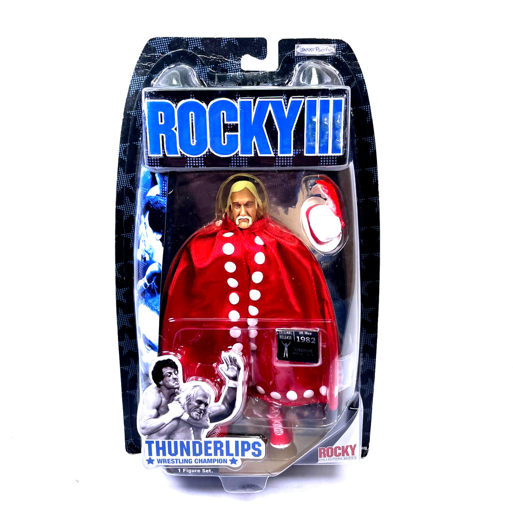 Thunderlips Rocky III Action Figure 2007 Jakks Hulk Hogan New Sealed NIB