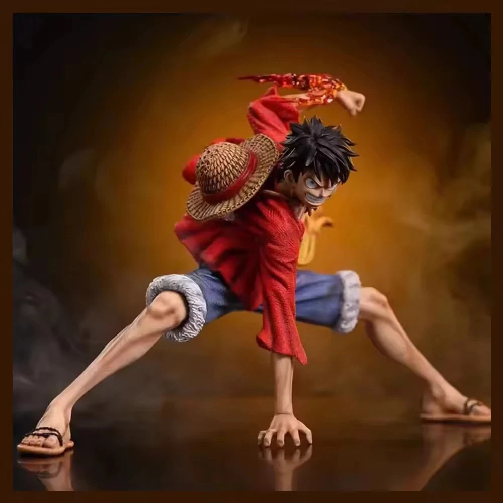 18cm Luffy Figure One Piece Anime Action Toy PVC No Box
