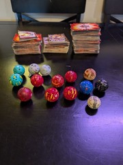 Bakugan Battle Brawlers Lot Of 14 W/ Cards