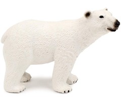Polar Animal Toy Figurines Set, Includes Polar Bear Family & Emperor Penguin …