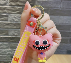 Huggy video game keychain