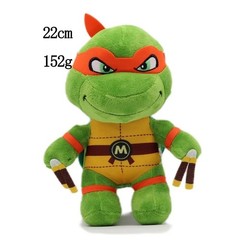 Teenage Mutant Ninja Turtles TMNT Plush Toy Leonardo Raphael Mikey Donnie