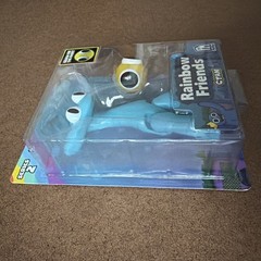 Rainbow Friends Series 2 CYAN Glow in the Dark Toy Action Figure Phat Mojo