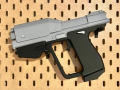 Halo Reach Pistol Reloadable M6G Magnum PDWS 1:1 Prop Cosplay Custume