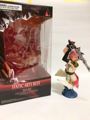 STATIC ARTS BUST FINAL FANTASY XIII Lightning Figure FF13 SQUARE ENIX